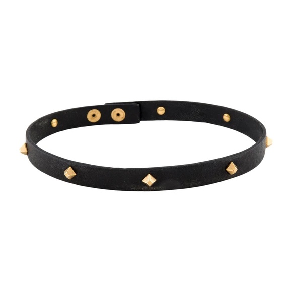 ❤️Gucci Leather Stud Choker Necklace❤️ - Picture 1 of 2